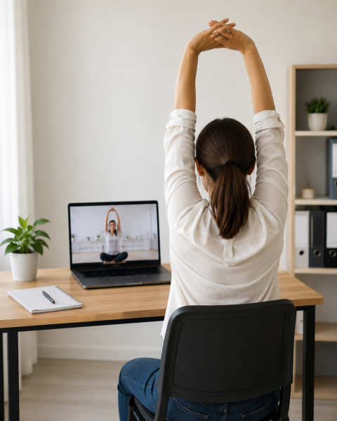 Quels sont les bienfaits du yoga sur chaise pour les salariés stressés, sédentaires ou en surcharge mentale ?