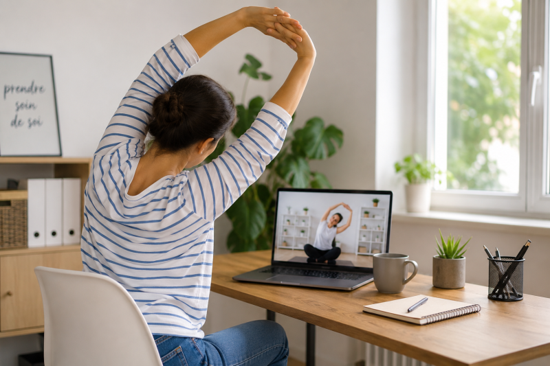 Quels sont les bienfaits du yoga sur chaise pour les salariés stressés, sédentaires ou en surcharge mentale ?
