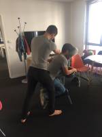 Notre zone d'activité pour ce service Massage Amma assis en entreprise sur chaise ergonomique pour soulager les tensions et dynamiser les employés