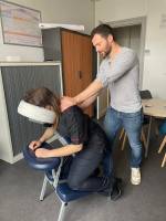 Notre zone d'activité pour ce service Massage Amma assis en entreprise sur chaise ergonomique pour soulager les tensions et dynamiser les employés