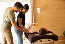 Notre zone d'activité pour ce service Cours et stages de massages relaxants et thérapeutiques avec certificat reconnu en France pour se reconvertir